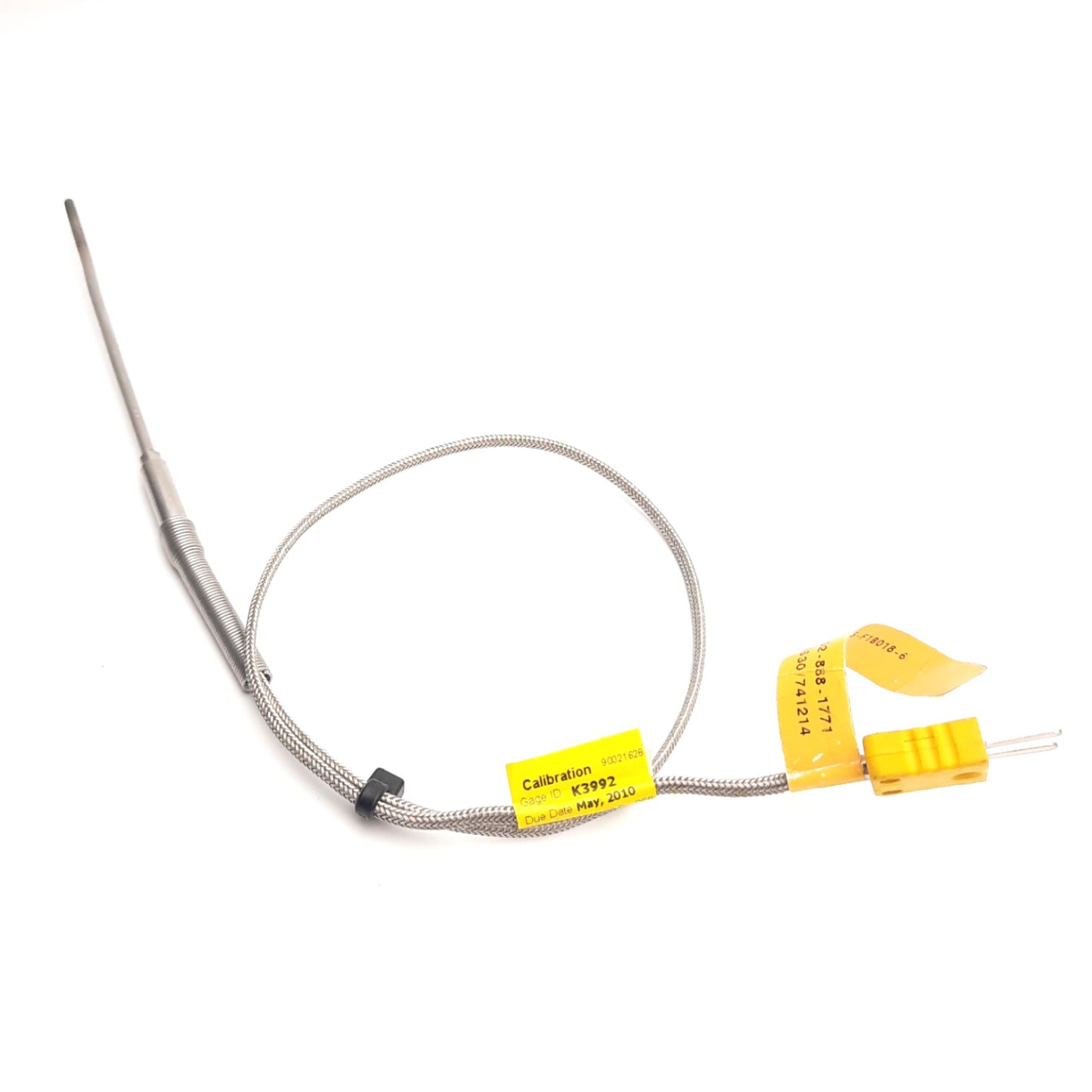 Used Entherm Inc K23U-004-00-15-F1B018-6 Thermocouple Type K, 1/8" x 4", Mini-Male