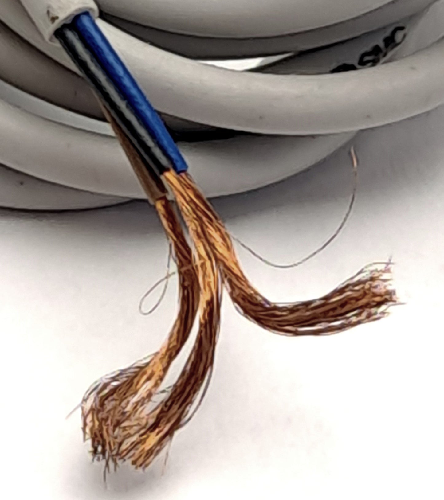 Used Lot of 2 SMC D-M9PVZ Solid State Auto Switch, 5m Cable, 24V, 40mA Max, 3-Wire
