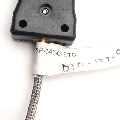 Used Autojectors SP-C41-03-ETC Adjustable Spring Thermocouple Type:J, 3/16" Probe