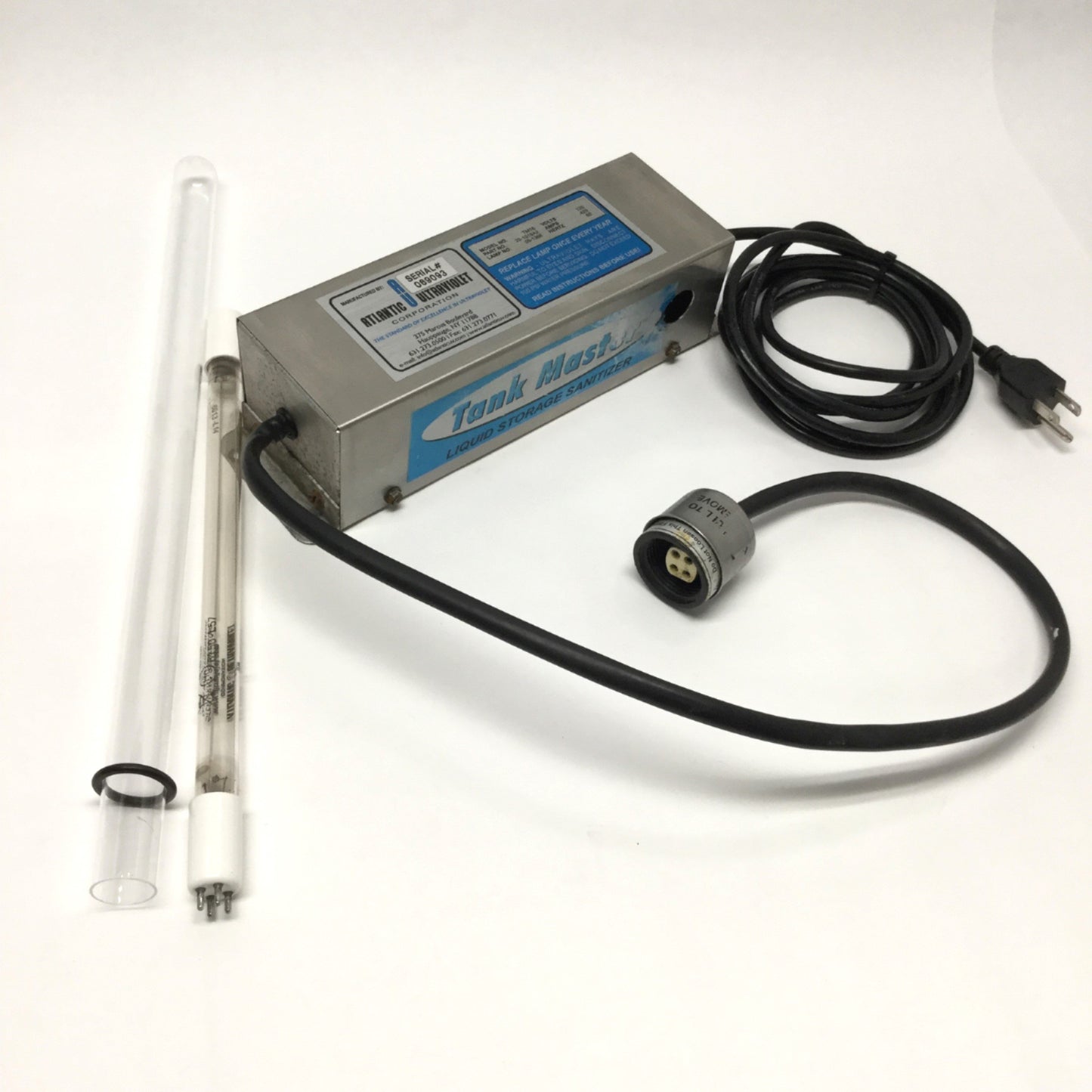 Used Atlantic Ultraviolet TM16 Tank Master UV Water Purifier Sterilize 120VAC