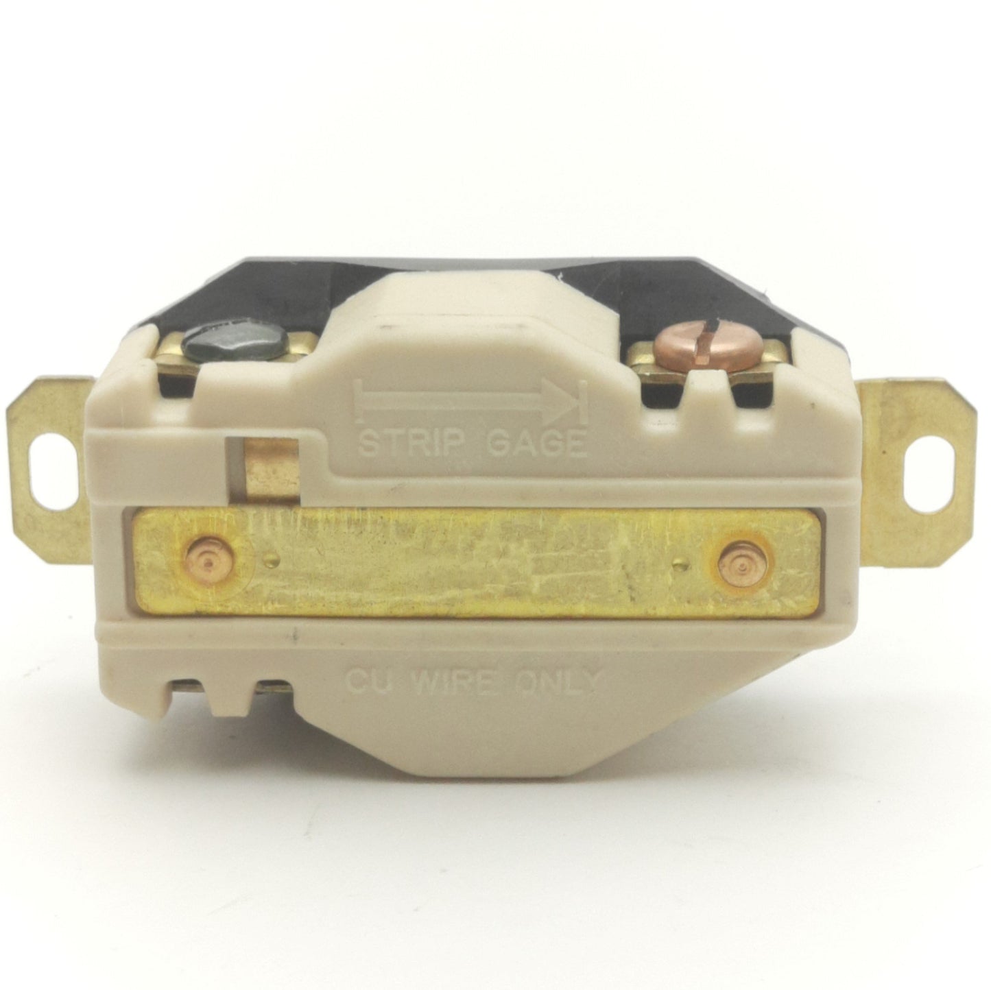 Used Hubbell HBL2320 Twist-Lock Receptacle, 2-Pole, 3-Wire Ground, 20A, 250V, L6-20R