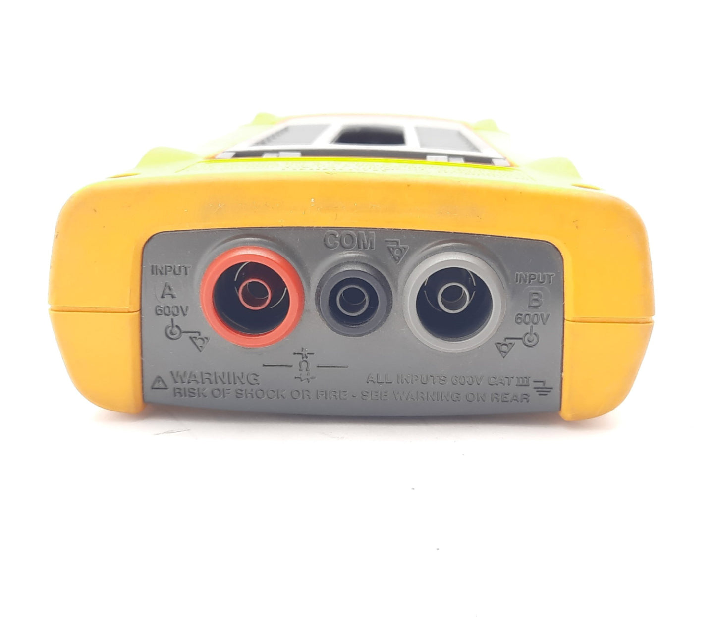 Used Fluke 123 Industrial Scopemeter 20mhz 10-21VDC 5W 8 Bit 5mm Jack IP51