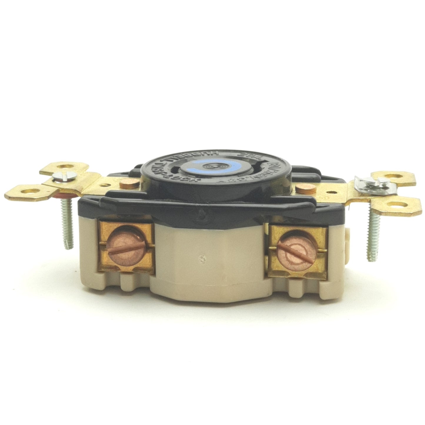 Used Hubbell HBL2440 Twist-Lock Receptacle, 4-Pole, 4-Wire, 20A, 208VAC, L18-20R