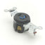 Used Hubbell HBL4560 Twist-Lock Receptacle, 2-Pole, 3-Wire, 15A, 250VAC, NEMA L6-15R