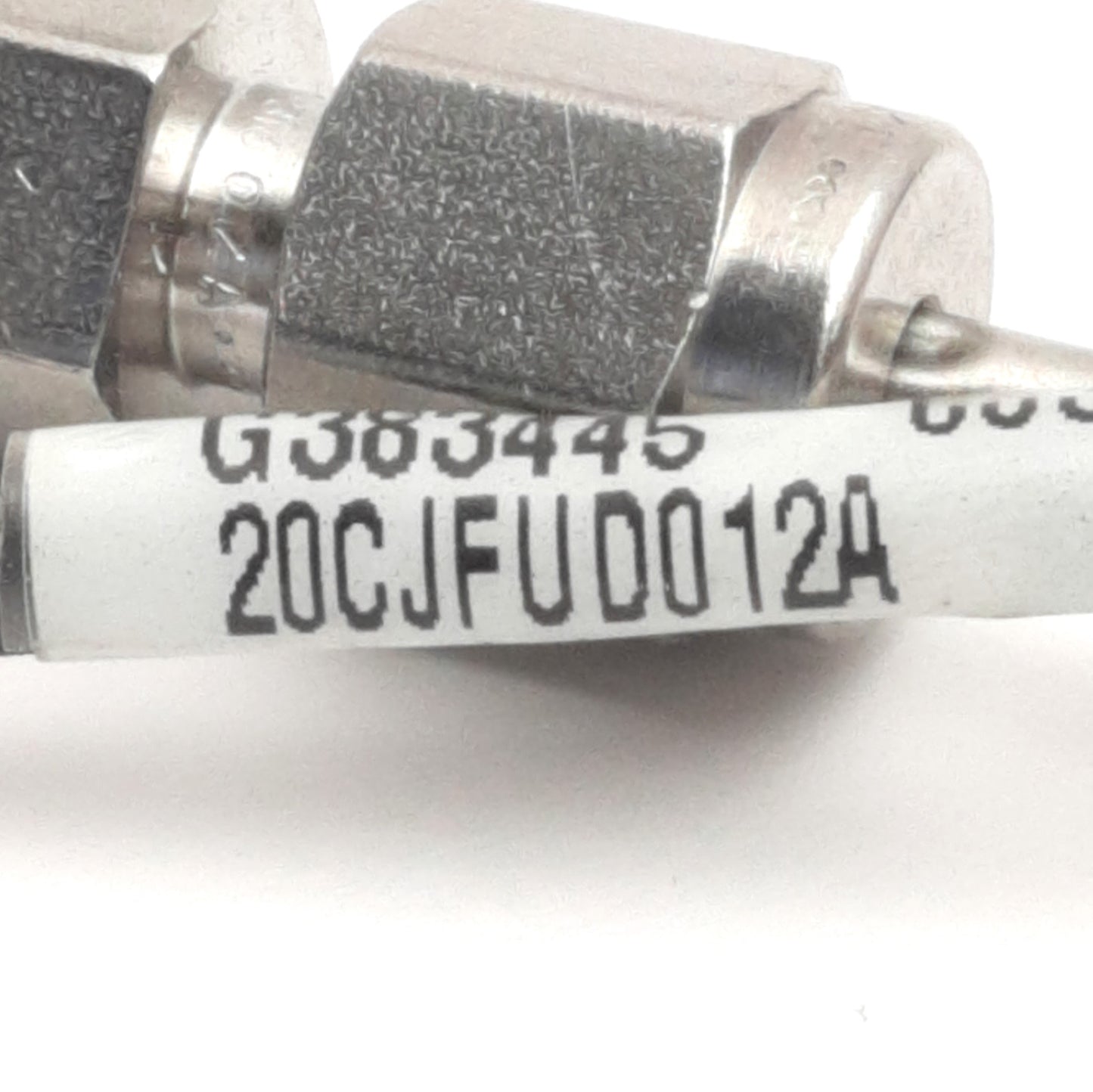 Used Watlow 20CJFUD012A Type J Thermocouple 1/8" x 2" Sheath 1/8" NPT, Mini-Male Plug