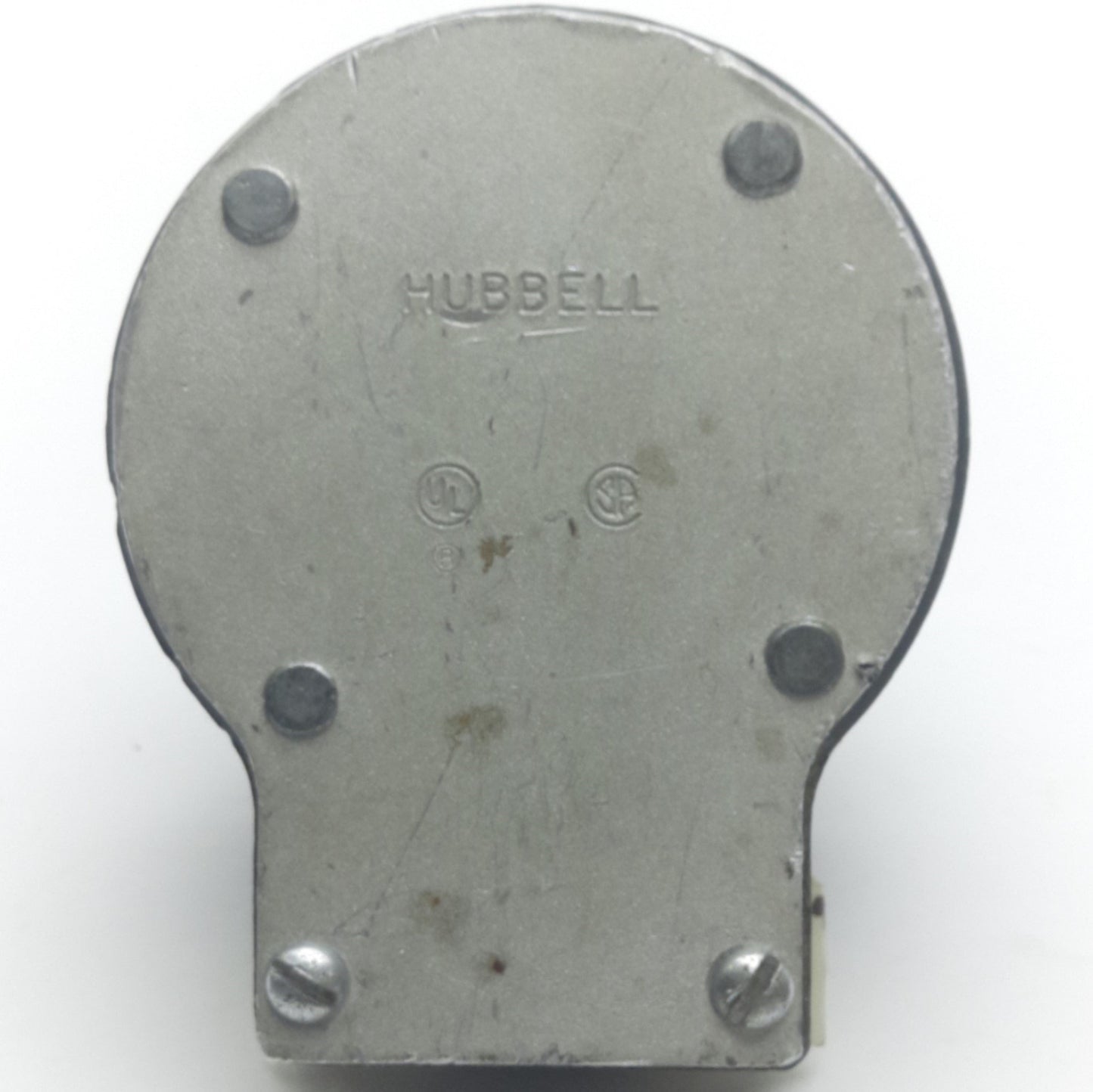 Used Hubbell NEMA14-30P Angled Male AC Plug, 3-Pole, 4-Wire, 30A 125/250VAC