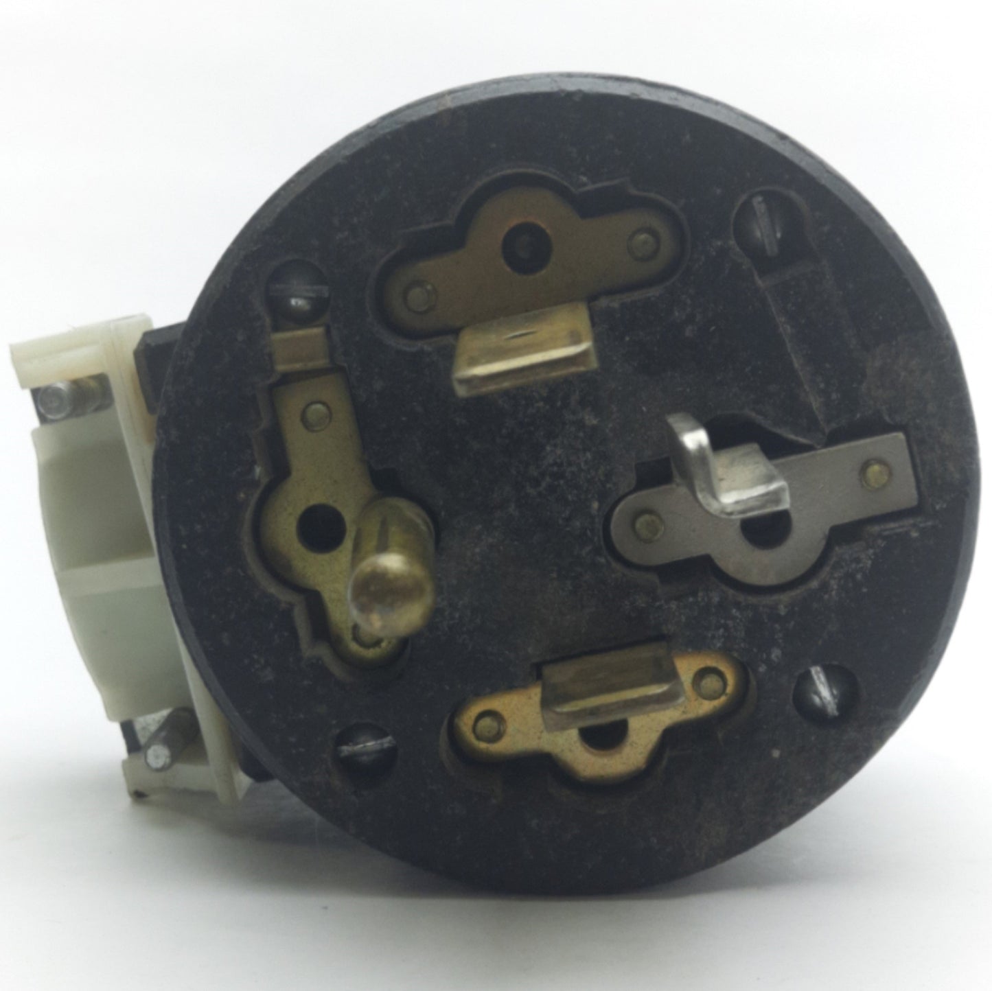 Used Hubbell NEMA14-30P Angled Male AC Plug, 3-Pole, 4-Wire, 30A 125/250VAC