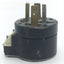 Used Hubbell NEMA14-30P Angled Male AC Plug, 3-Pole, 4-Wire, 30A 125/250VAC