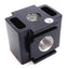 Used Wilkerson N18-04-0000 Diverter Block, In/Out Ports: 1/2" NPT, Aux Port: 3/8" NPT
