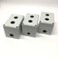 Used Lot of 3 Hoffman Q2PBPCDM Pushbutton Box Enclosures Polycarbonate *Holes Added*