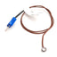 Used Watlow 73XTTGAS024F Thermocouple Type T, No. 6 Stud, 24" PFA Leads, Mini-Plug