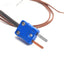 Used Watlow 73XTTGAS024F Thermocouple Type T, No. 6 Stud, 24" PFA Leads, Mini-Plug