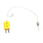 Used Watlow AC-2006449 Thermocouple Type K, 0.063" x 15" Sheath, 1/8" NPT, Ungrounded