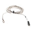 Used Watlow 70XJBGD096F Type J Thermocouple 1/4" Ring, 8Ft Leads, Grounded, Mini Plug
