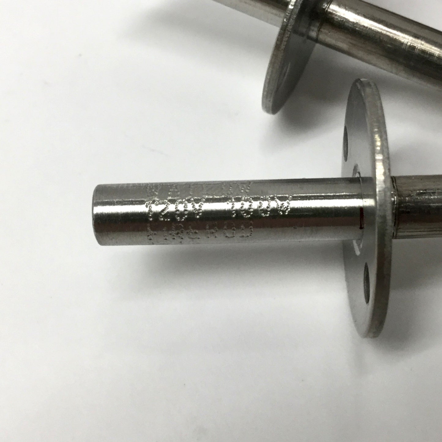 New – Open box Lot of 2 Watlow E1E42 Flanged Firerod Cartridge Heaters 120V, 100W, Ø1/4 x 1.25"