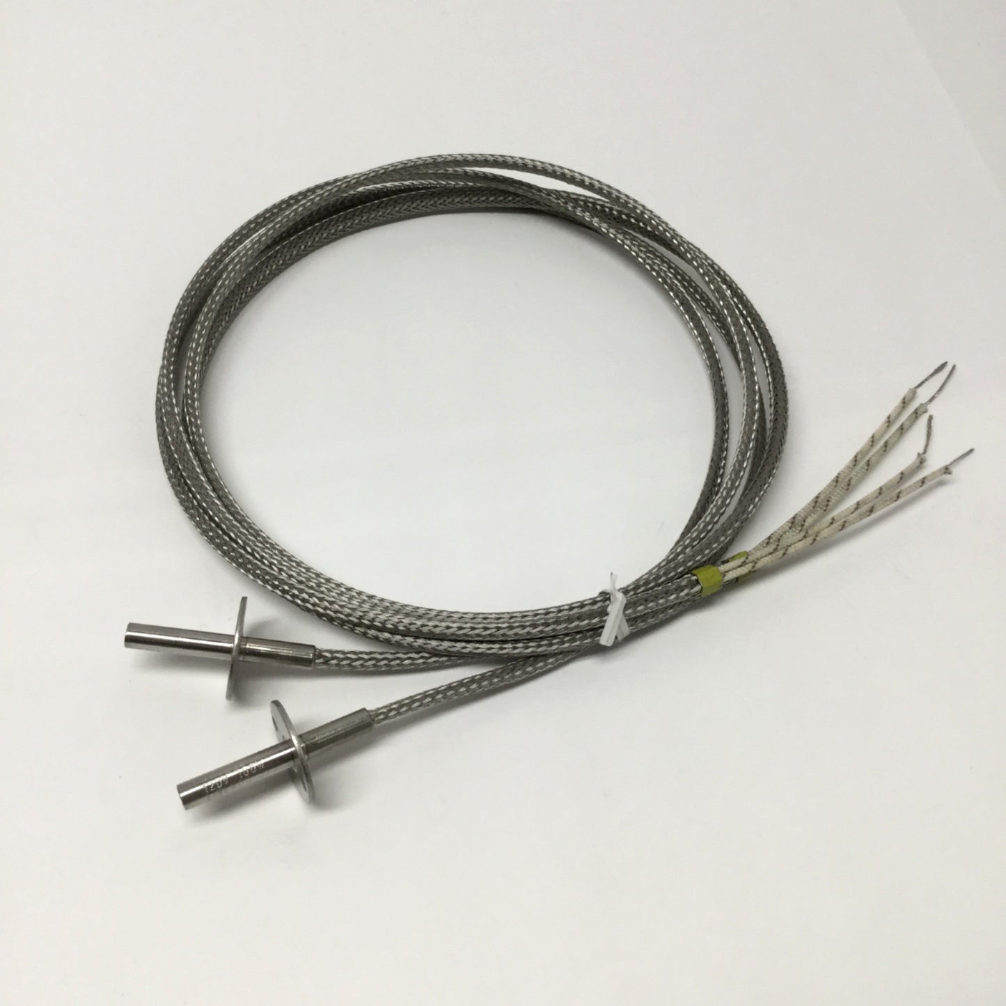 New – Open box Lot of 2 Watlow E1E42 Flanged Firerod Cartridge Heaters 120V, 100W, Ø1/4 x 1.25"