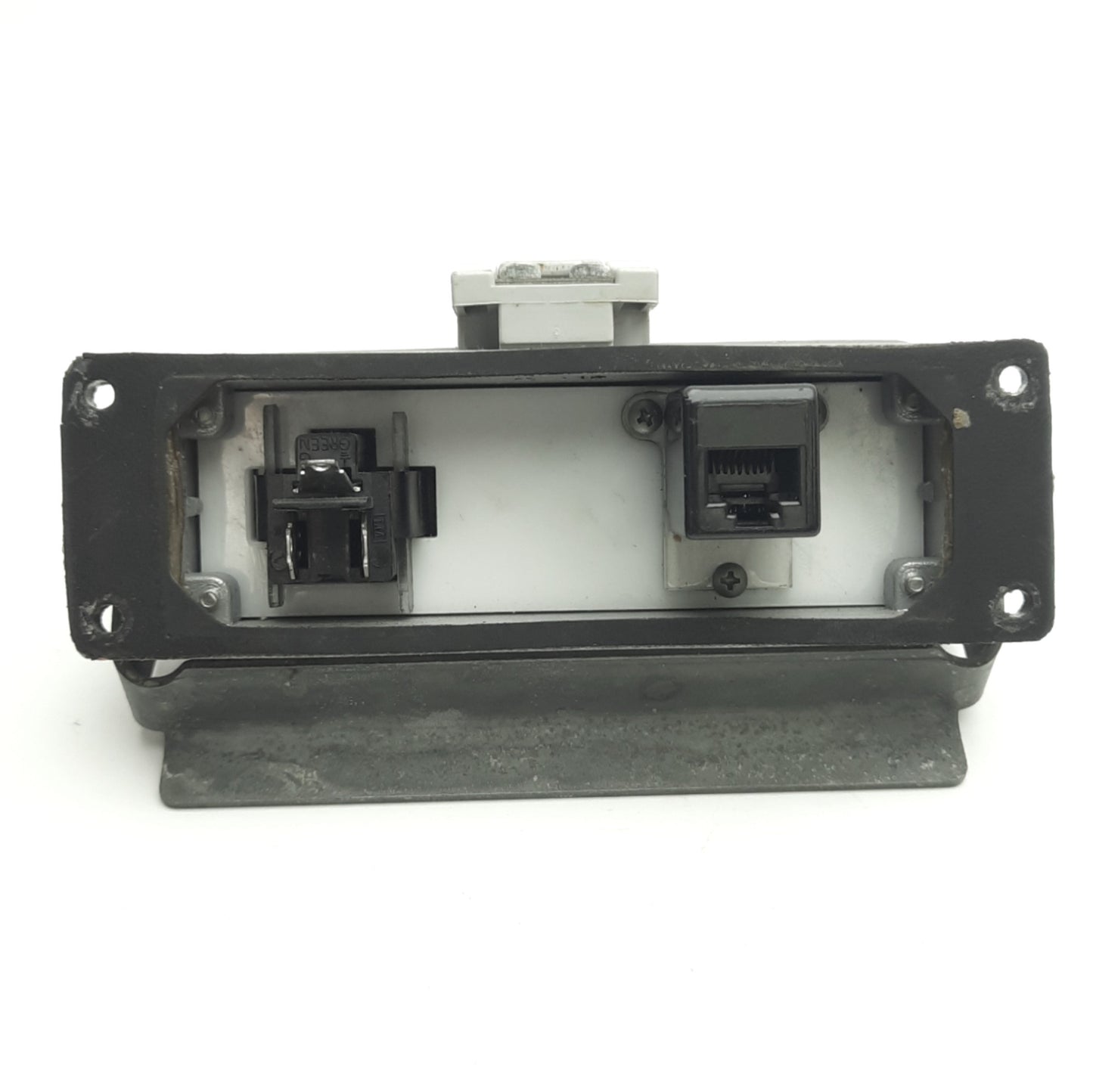 Used Phoenix Contact HC-P-RJ45-CAT5-(F/F)-120VAC Enclosure Passthrough Receptacle