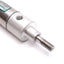 Used Clippard SDR-20-1/2-W Pneumatic Cylinder, Bore: 1.25", Stroke: 0.5", 1/8" NPT