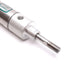 Used Clippard SDR-20-1/2-W Pneumatic Cylinder, Bore: 1.25", Stroke: 0.5", 1/8" NPT