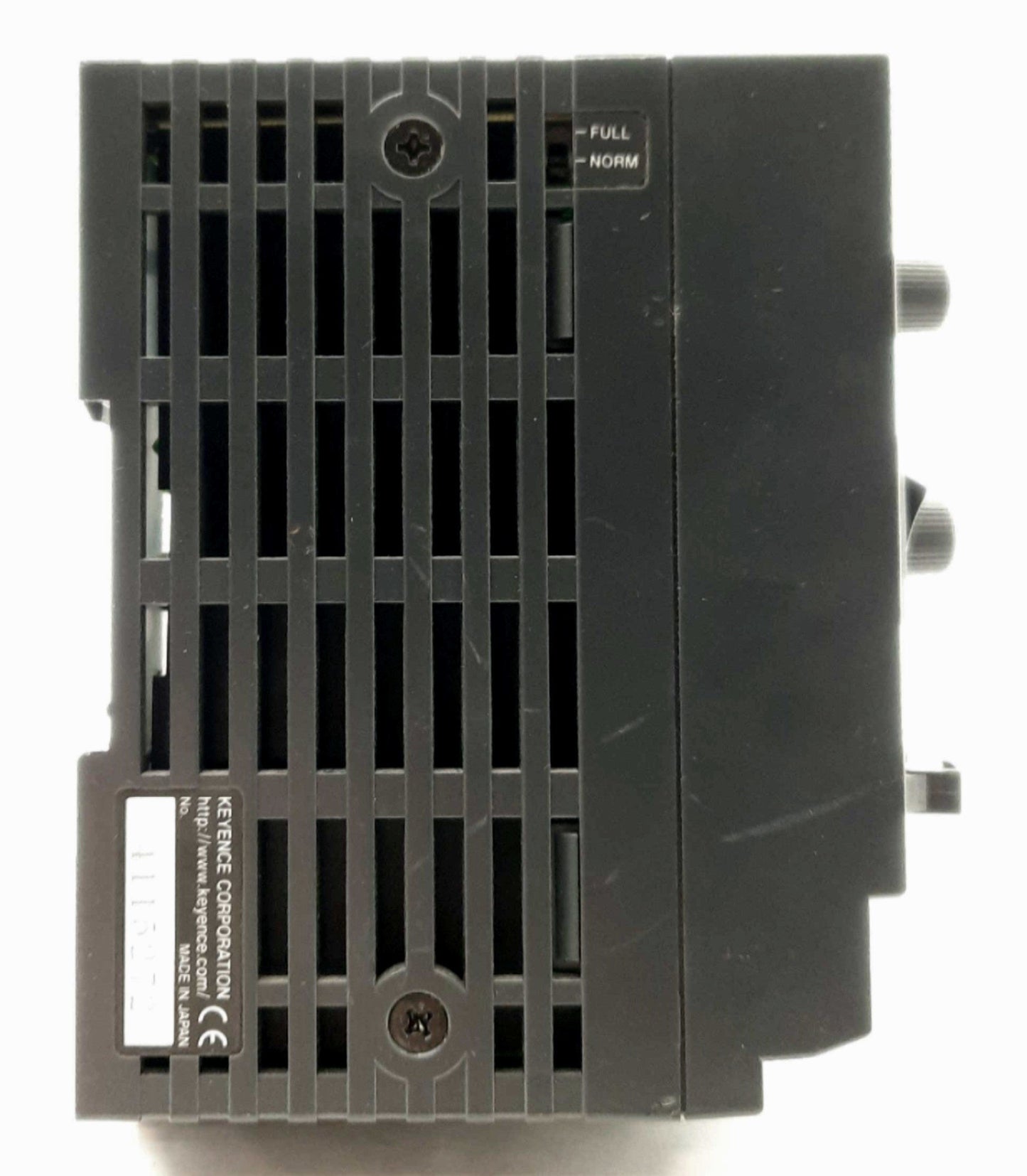 Used Keyence CA-DC100 Machine Vision Light Controller, 2x 12VDC Outputs, 24VDC Supply