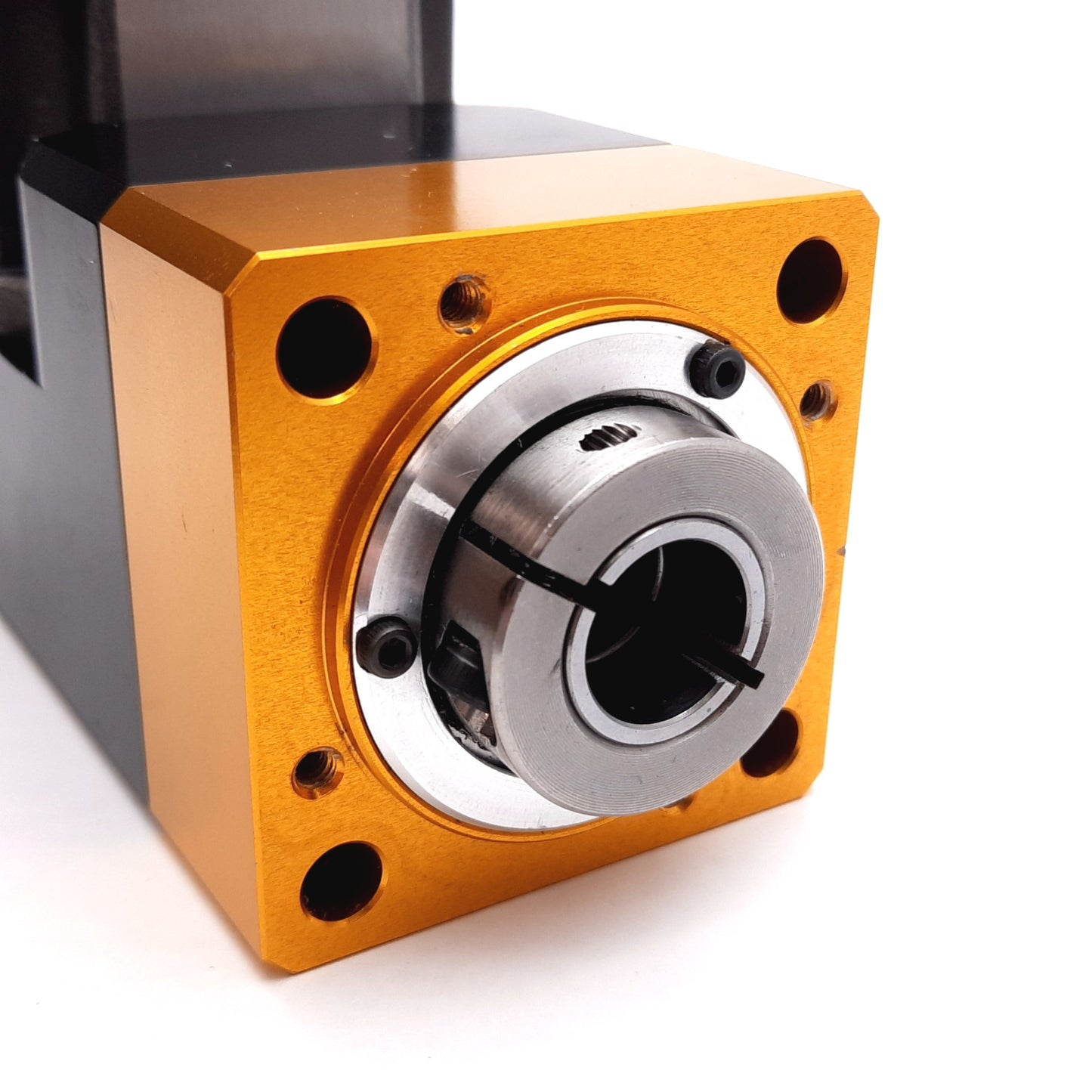 Used Parker RX60-010-S2 Right Angle Gearbox, Ratio: 10:1, Input: 5/8", Output: 16mm