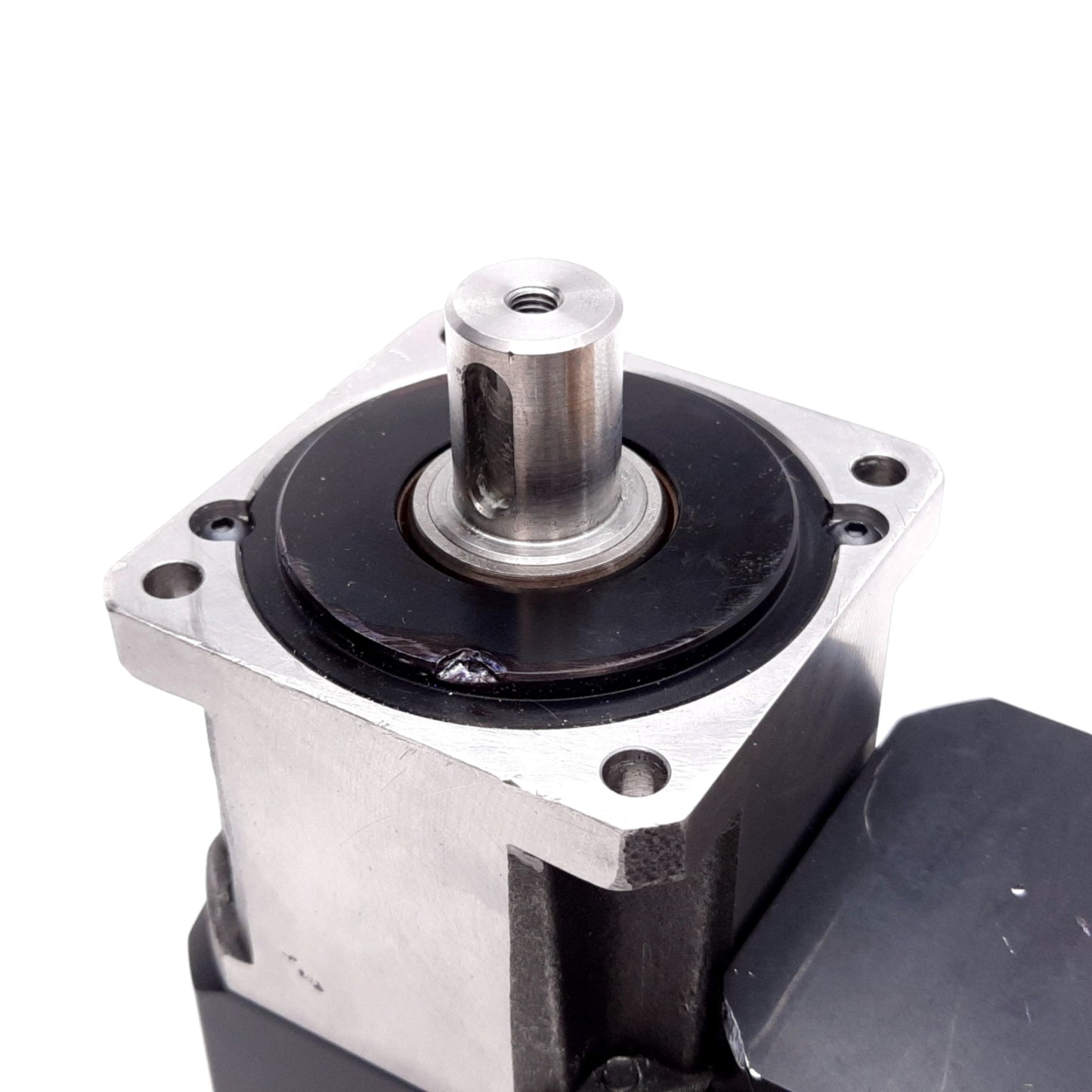 Used Parker RX60-010-S2 Right Angle Gearbox, Ratio: 10:1, Input: 5/8", Output: 16mm