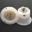 Used Lot of 2 Hubbell 231A Flanged Inlet Twist Lock, 20A, 120/208VAC, 4-Pole, 5-Wire