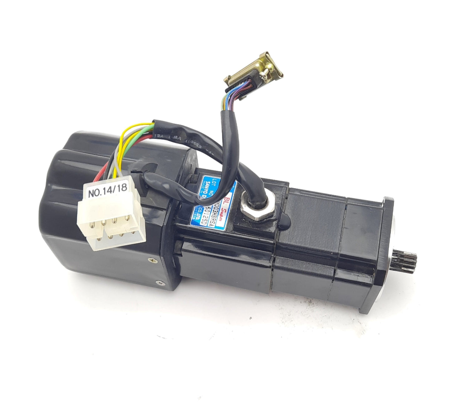Used SANYO DENKI 65BM003HBRSA BL Super AC Servomotor 200VAC for A50F