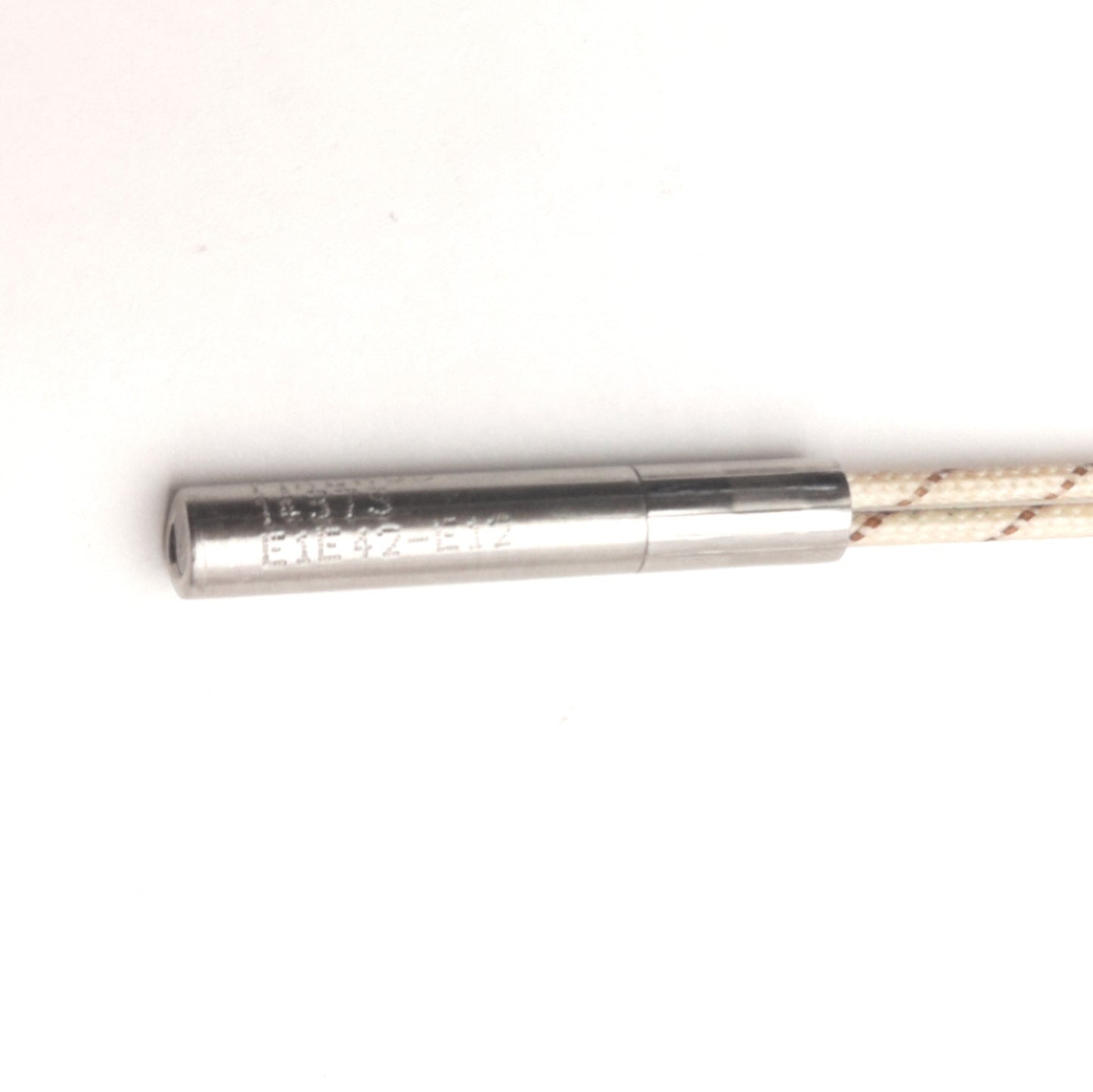 Used Watlow E1E42-E12 Cartridge Heater 1/4" Diameter, 100W, 120V AC, 12" Leads