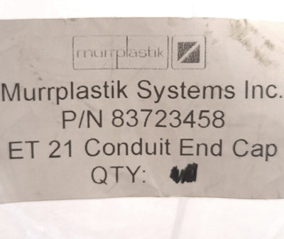 New – Open box Lot of 6 Murrplastik 83723458 Conduit End Grommet, For M25/P21 Conduit