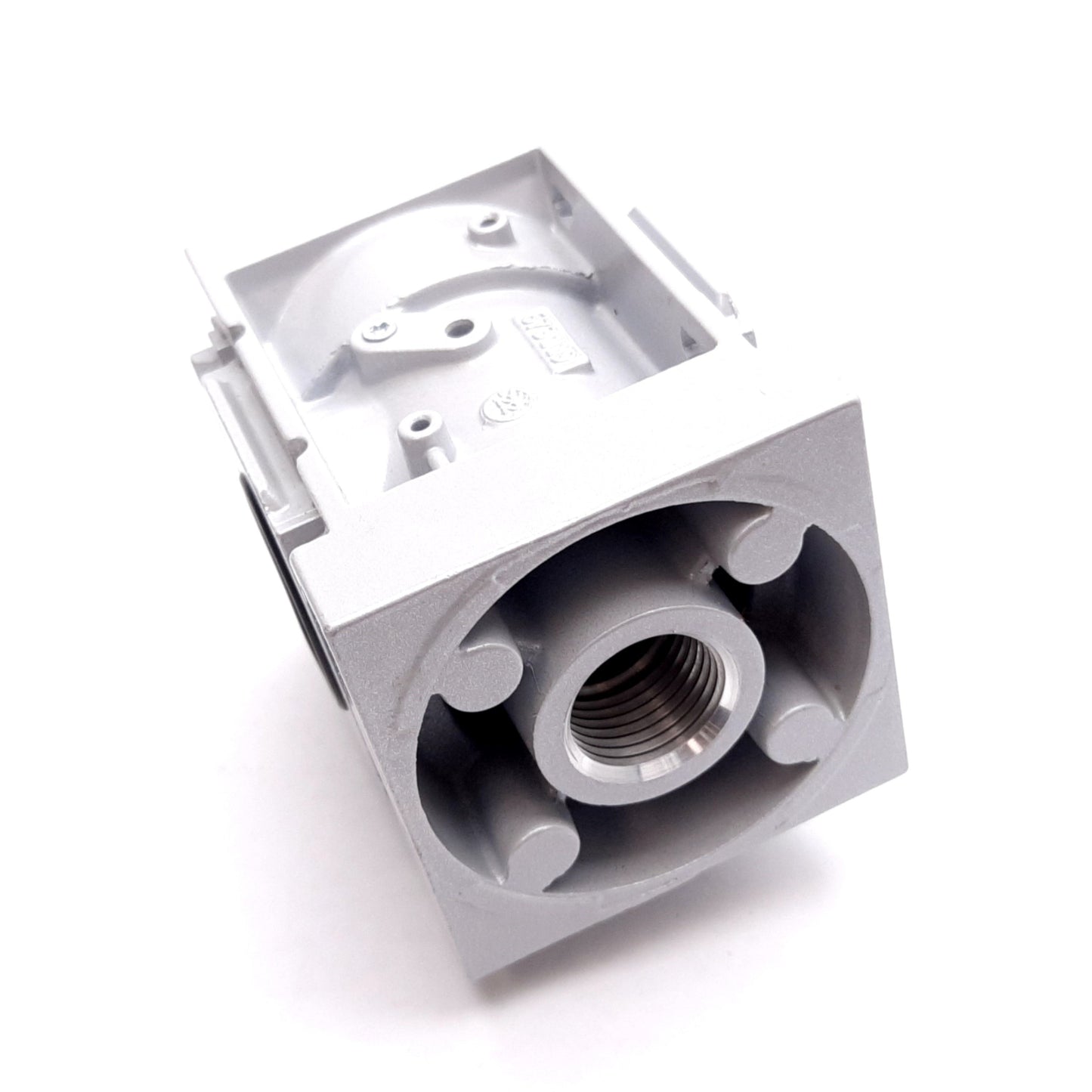 Used Festo MS6-FRM-1/2 Branching Module, G1/2" Female Thread & Cover Plate, 2MPa Max