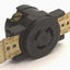 Used Lot of 3 Bryant 4710 Twist Lock Receptacle, 15A, 125V, 2-Pole, 3-Wire, L5-15R