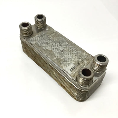 Used Alfa Laval AlfaNova 14-20H SS Bonded Plate Heat Exchanger G3/4" 30bar -160/225°C