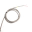 Used Thermocouple Type K, 90 Degree, 0.188" x 16.25" Sheath, Dual Exposed, 7.5Ft Lead