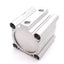 Used SMC CDQ2B63-35DZ Compact Cylinder, Bore: 63mm, Stroke: 35mm, 1.0MPa, Rc1/4