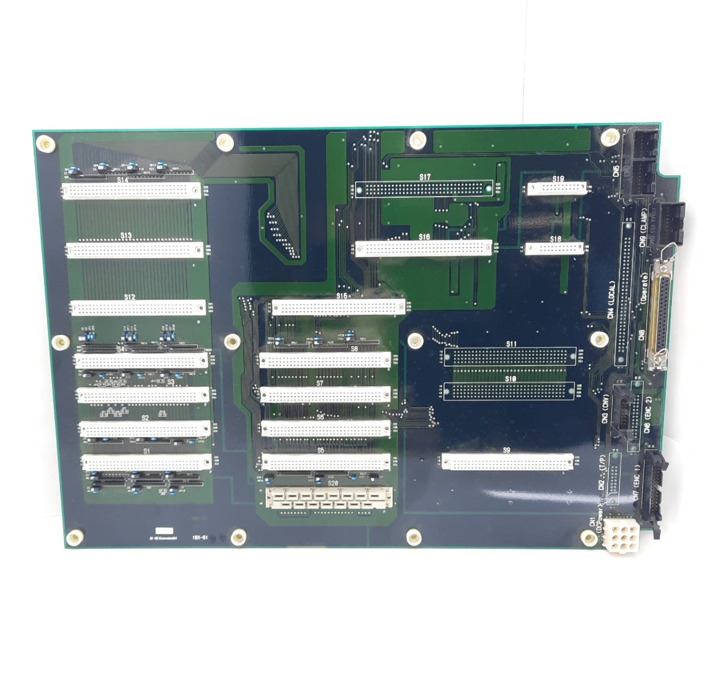 Used Kawasaki 1BX-51 Module Interface Circuit Back Plane Board
