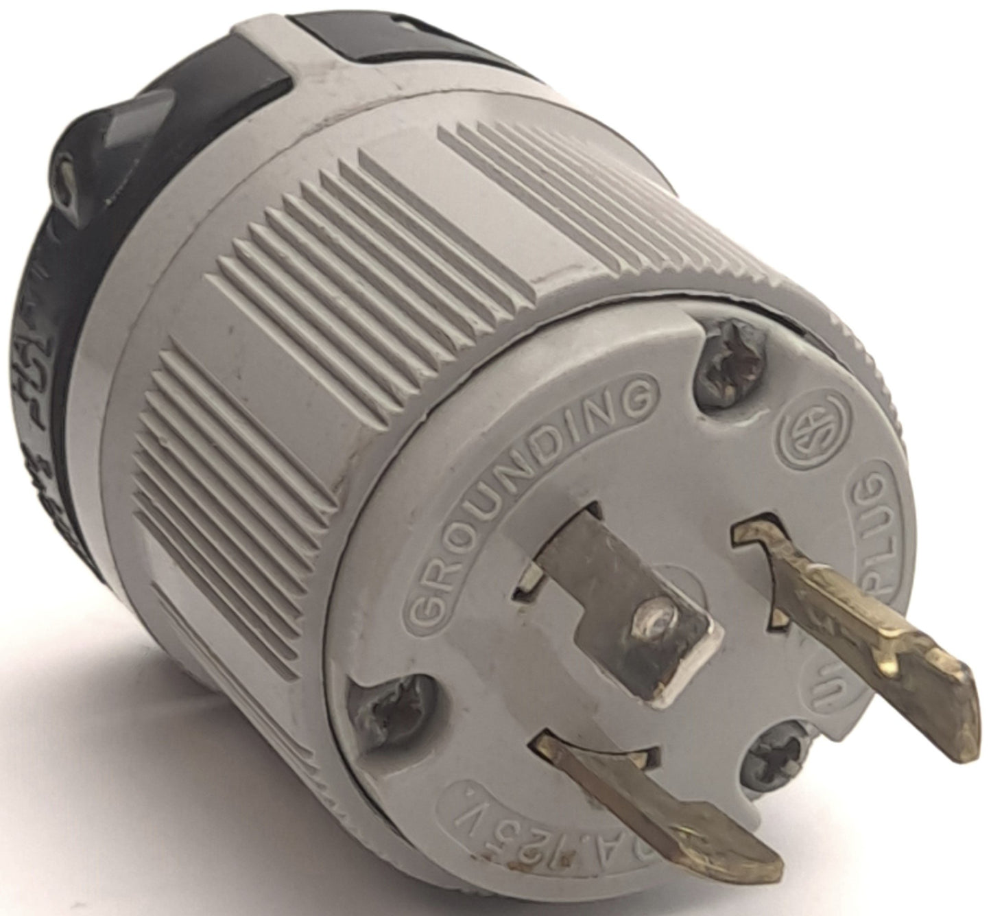 Used Arrow Hart AH6202 Connector Twist-Lock Set, 20A, 125V, 2-Pole, 3-Wire, L5-20