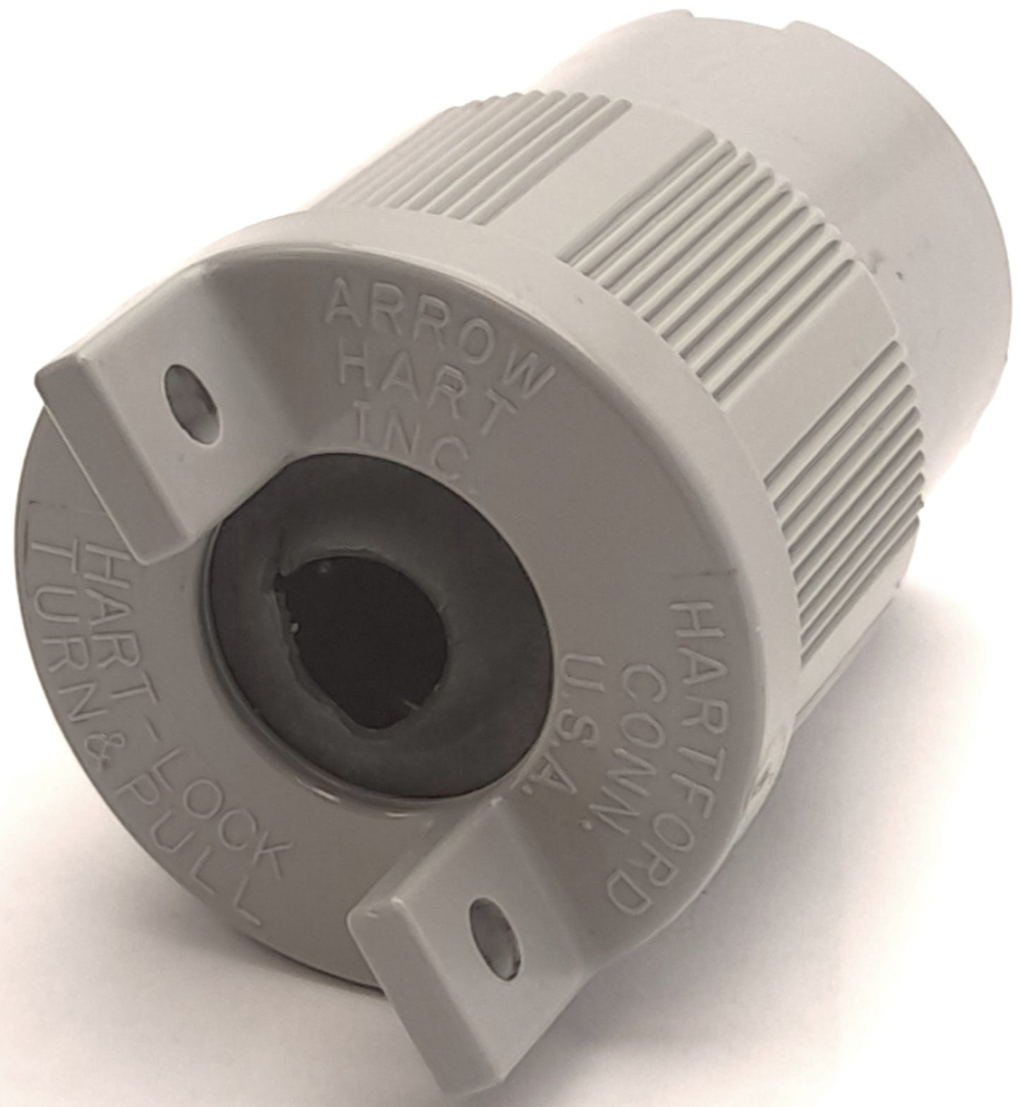 Used Arrow Hart AH6202 Connector Twist-Lock Set, 20A, 125V, 2-Pole, 3-Wire, L5-20