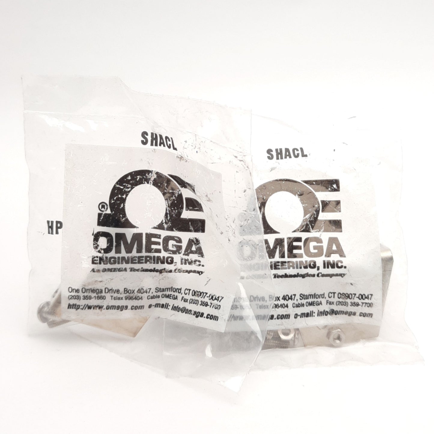 New Lot of 2 Omega Engineering SHACL Panel Mount Thermocouple/RTD Bracket