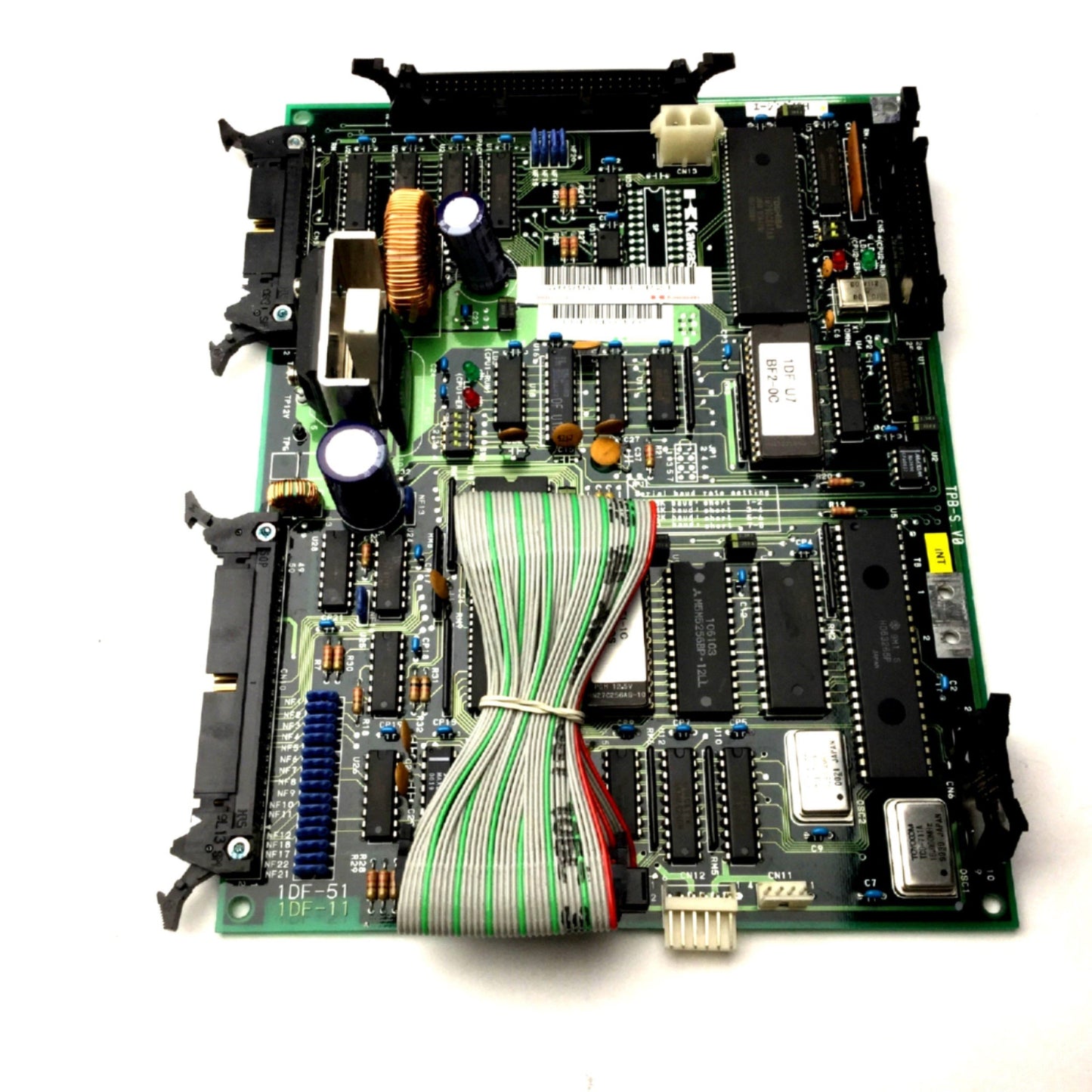 Used Kawasaki Robotics 50999-1545R21 Control Board, TPB-S.V0, 1DF-51, 1DF-11