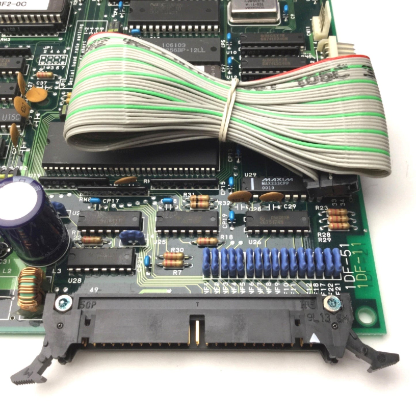 Used Kawasaki Robotics 50999-1545R21 Control Board, TPB-S.V0, 1DF-51, 1DF-11