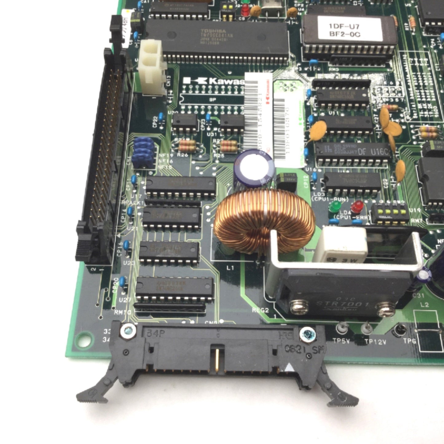 Used Kawasaki Robotics 50999-1545R21 Control Board, TPB-S.V0, 1DF-51, 1DF-11