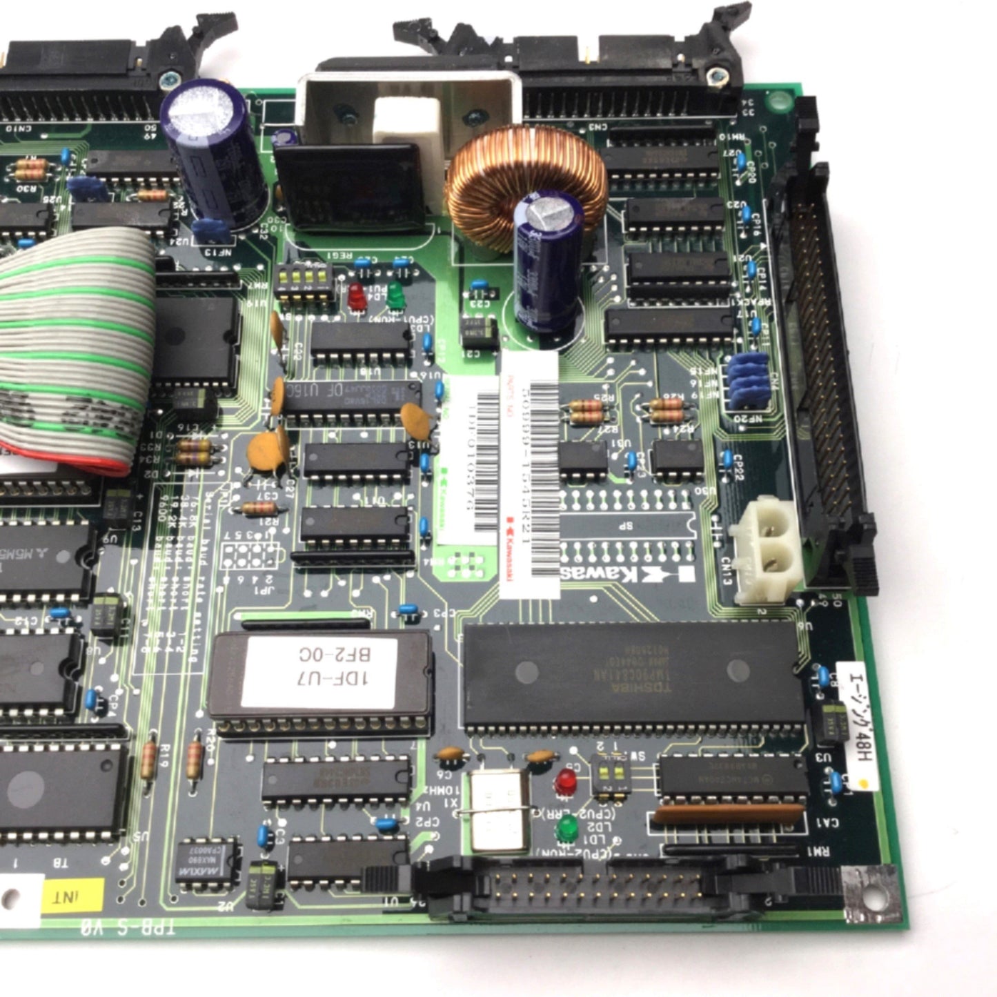 Used Kawasaki Robotics 50999-1545R21 Control Board, TPB-S.V0, 1DF-51, 1DF-11