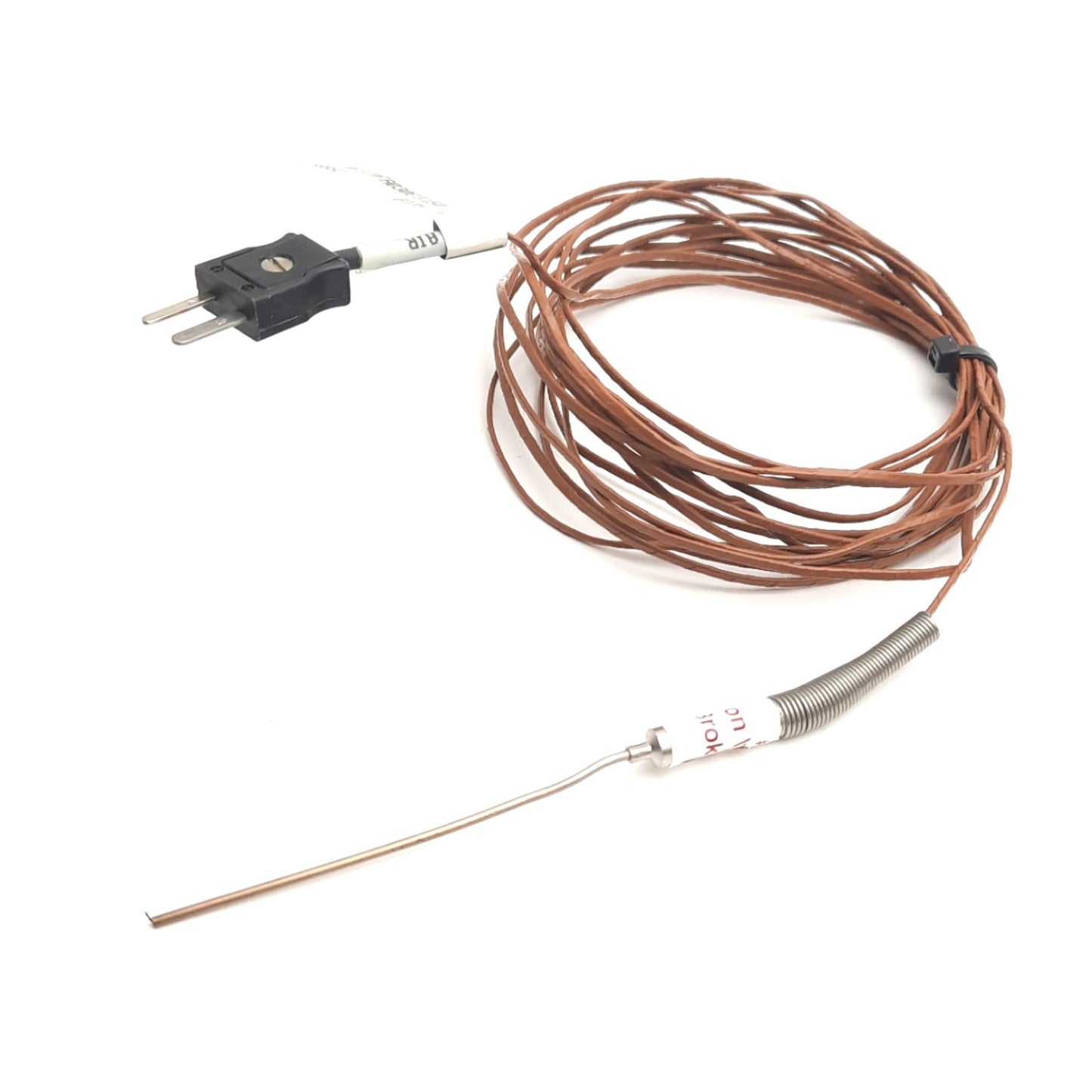 Used Watlow AFEC0FA030E3150 Special J Thermocouple, 0.063" x 3" Sheath, 15Ft Leads