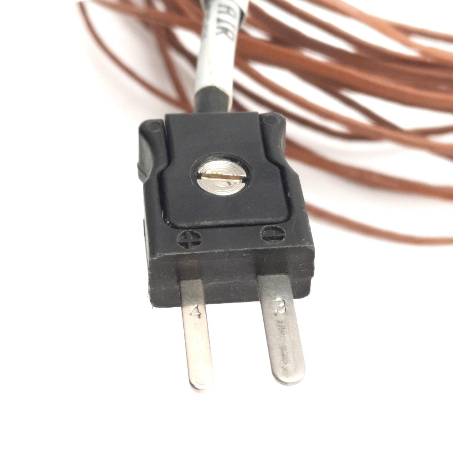 Used Watlow AFEC0FA030E3150 Special J Thermocouple, 0.063" x 3" Sheath, 15Ft Leads