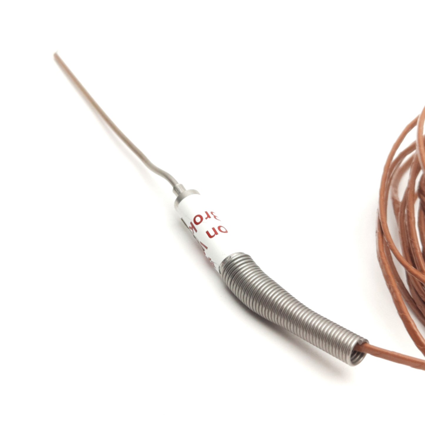 Used Watlow AFEC0FA030E3150 Special J Thermocouple, 0.063" x 3" Sheath, 15Ft Leads