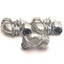 Used Lot of 5 T&B Fittings 4961 Strain Relief Connector For EMT Conduit 1/2" Thread