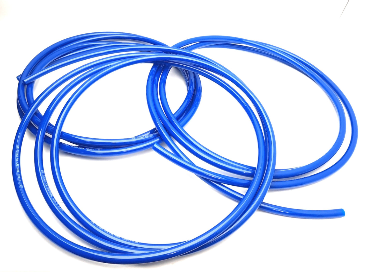 New – Open box Lot of 3 SMC TU1065 Polyurethane Tubing, 10Ft Each, 10mm OD, 6.5mm ID, 0.8MPa