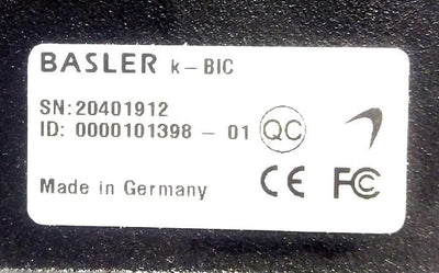 Used Basler k-BIC Camera Transceiver, RS-644 LVDS, 12VDC for Basler K-Series Cameras
