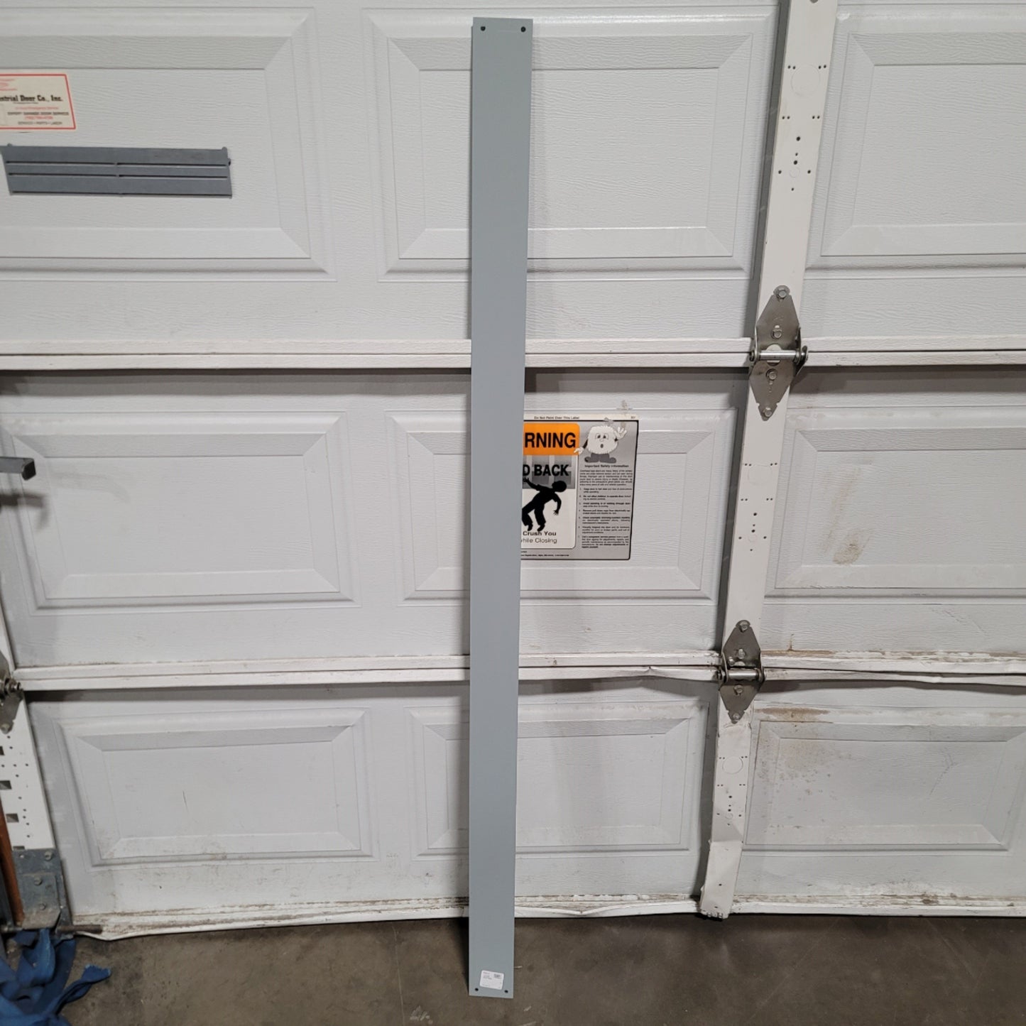 New Nvent Hoffman F44B360 Wireway Barrier Kit 3"W x 59.75"L, 14ga, Gray